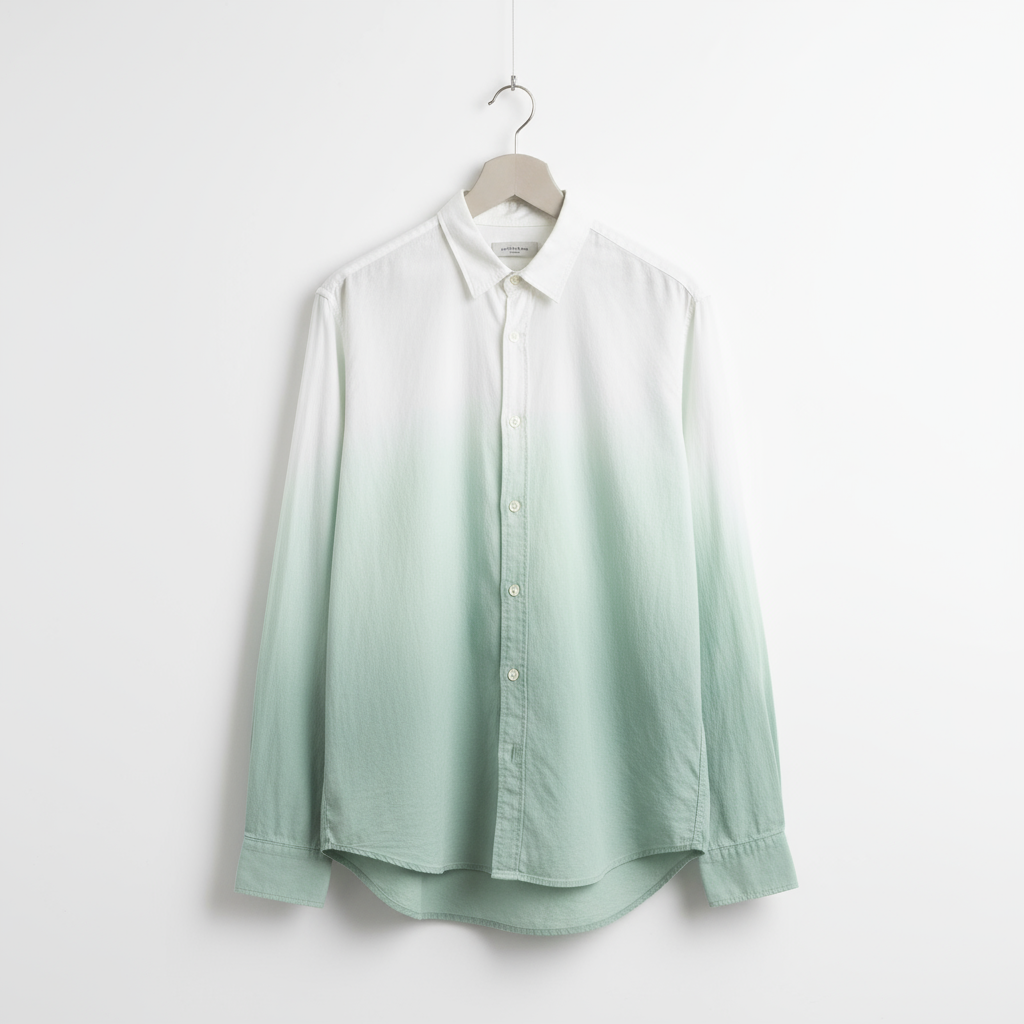 Family Co-Ordinated Ombre Shirt Outfits
